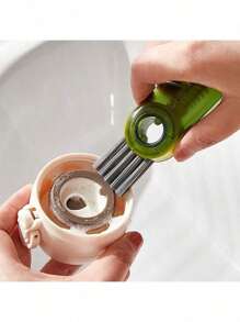 Ultimate 3-In-1 Multifunctional Bottle & Cup Cleaning Brush: Integrated Mini Lid & Gap Scrubber – Elevate Your Cleaning Routine In Both Kitchen And Bathroom With This Indispensable Tool. Designed To Deep Clean Bottle And Cup Interiors, Precise Grooves, And Tricky Lid Gaps, It Ensures Every Corner Is Spotless, Promoting Optimal Hygiene For All Your Drinkware And Small Kitchen Items, Effortlessly.
