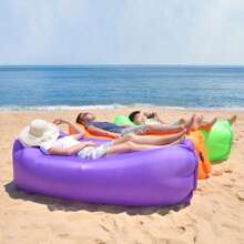 Aufblasbares Liegesofa Luftsofaset - tragbar, wasserdicht und lecksicher - geeignet für Outdoor-Aktivitäten, Strände, Wandern und Musikfestivals, dickeres und stärkeres Design für Garten, Strand, Camping und andere Anlässe Zuhause.
