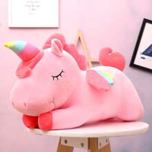 Peluches de unicornio, juguete de peluche suave de unicornio como almohada para abrazar, regalo para niños
