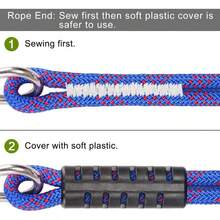 SELEWARE 24 Ft 26 Ft Heavy Duty Boat Tow Harness Boat Tow Ropes With Stainless Steel Hooks Pulley And Float Heavy Duty Self Centering Tow Harness For Tubing Water Skiing Wakeboarding And More - 24ftBoatTowHarness - View 2