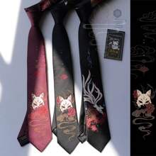 Anime Tie Neck Cosplay JK Uniform Shirt Clothing For Men Women Jacquard Ties Costume Accessories Props