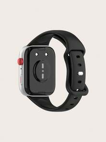 1قطعة حزام ساعة ذكية من السيليكون قابل للفصل ذو لون أحادي للجنسين، مناسب للاستخدام في ساعات هواوي 34 برو، للارتداء طوال اليوم