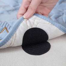10 Uds.Sábana de cama de 6CM soporte para colchón sofá cojín mantas fijación antideslizante parche Universal pinzas para el hogar soporte de Clip - 10 piezas blancas - Ver 1