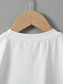 2pcs/Set Toddler Boys Cool Fire Truck Digital Print Pattern Casual Sports Outdoor Short Sleeve T-Shirt & Shorts Set, Lightweight & Breathable Summer Outfit, Great As Gift, Suitable For Outdoor Wear - White - View 3