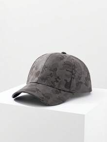 1 pieza Gorra de béisbol camuflaje, sombrero de protección solar unisex para primavera/verano para exteriores - Multicolor - Ver 2