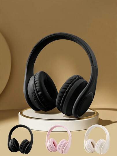 Wireless Bluetooth Headphone M5 Over Ear Foldable Design Outdoor Sports Gaming Headset Long Standby With Microphone Earbuds Noise-Proof Earphones