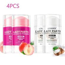 Women's Peach Vanilla Deodorant Lotion Multiple Fruits Perfume Exciting Ambiguous Atmosphere Long Lasting Fragrance Skin Care - 4pcs-1 - 查看 1