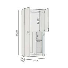 Duehome Armario juvenil Yuki