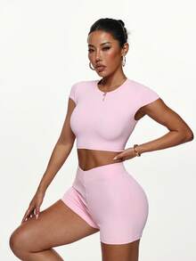 春夏女套装运动套装瑜伽套装健身服运动套装练功服居家休闲亲肤舒适