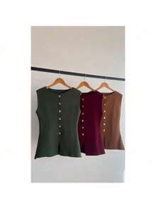 Ully Vest - xanh quân đội - Xem 1