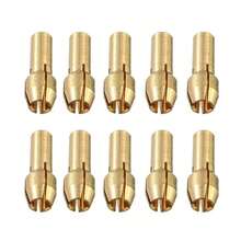 2Set (11pcs/Set) Brass Drill Chuck Collet Bit For  Rotary Tools Adapter 0.5mm-3.2mm - Gold - View 4