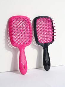 1支/2支装发梳，干湿两用透气梳，轻松梳理卷发，去除缠结，轻巧便携，适合所有发质，返校季、旅行度假必备，女士发饰，发梳，解结梳，梳子，后梳，发梳，边缘梳，解结梳，美发工具，美发用品，护发，卷发梳，理发师，美发设备，发型，美发，发梳，后梳，造型梳，卷发梳，边缘梳，发梳，梳发，发梳套装，梳发，卷发梳，解结梳，女士发梳，头发，旅行，美发产品，美发工具，美发用品，理发师，理发师配件，理发店，美发设备