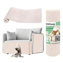 Furniture Pet Protectors Sofa Protector Cats Couch Corner Protectors  Scratch Furniture Protector Corner Beige 15.8*78. - Yellow - View 1
