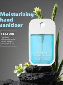6pcs/3pcs/1pc 45ml Various Scents Of Water-Free Hand Sanitizer, Hyaluronic Acid Spray Hand Sanitizer Fragrance Spray Sand Sanitizer, Portable Travel Hand Sanitizer Two Printing Appearances Will Be Shipped Randomly.