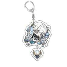 2D动漫人物模型动漫派对礼物原创亚克力钥匙扣呼啸山庄凌阳丹金香梨遥可爱Y2K卡通挂件，适用于单肩包和背包和钥匙扣，送给粉丝的完美礼物，Cosplay派对装饰挂件汽车挂件创意动漫衍生品，日漫挂件，资深动漫迷收藏品，御宅族系列礼物，平价节日礼物 - 彩色 - 查看 10