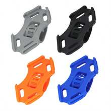 1 Stück Fahrrad-/Roller-Handyhalterung mit 360° Drehung, Silikonhalterung für Handy und GPS am Lenker für Fahrrad und Roller