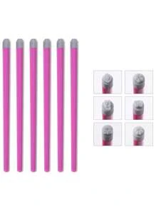 1-30 pièces Ensemble de stylos de tamponnage pour nail art, outils de tamponnage pour ongles en silicone, stylos de transfert d'impression de motifs de papillons et de fleurs pour nail art, kit de conception de tampons à ongles pour l'été, l'école