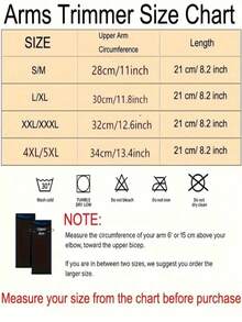 1 对手臂塑形弹力纤维（拉架）高弹力舒适家用女士手臂修剪器桑拿汗塑形带，健身锻炼手臂支撑 - 藍色 - 查看 3