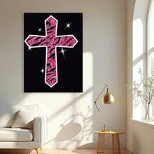 Framed 2D Flat 1pc  97 Decor Mcbling Trashy Y2k Room Decor Aesthetics - Early 2000s Room Decor Y2k Poster, Hot Pink Image Wall Art Printing Posters Wall Decor Prints For Living Room Bedroom Decor Wall Art Poster Gifts For Friends And Family  2D Flat, Perfect For Room Decor - Framed - View 2