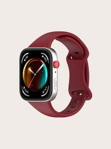 1قطعة حزام ساعة ذكية من السيليكون قابل للفصل ذو لون أحادي للجنسين، مناسب للاستخدام في ساعات هواوي 34 برو، للارتداء طوال اليوم