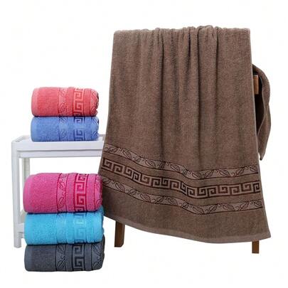 Pack de 6 Toallas de Medio Baño Surtidas 140x70cm Ultra Suaves y Súper Absorbentes – Para Baño, Playa o Alberca – Colores Variados, Rápido Secado, Ideal para el Hogar, Viajes, Gimnasio, Camping y Más – Tejido de Alta Calidad, Confortable y Resistente