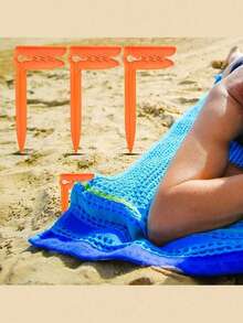 8 Stücke Strandtuchklammern für den Außenbereich, halten Handtücher und Bettwäsche sicher, Plastik-Sicherheitsclip-Halter für Strand und Camping, multifunktionaler Handtuch- und Picknickmatte-Halter, windundurchlässiges Outdoor-Zubehör mit starkem Griff für Camping- und Strandausflüge