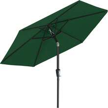Outdoor Parasol, Stand And Base - Navy Blue - View 9