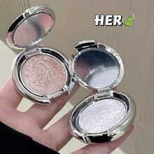 HERORANGE 反光高光粉，珠光闪光，精细研磨，自然光泽，防水防汗，用于高光面部和轮廓、眼影、化妆，小巧便携，情人节的绝佳礼物，适合派对、角色扮演和各种场合 - 彩色 - 查看 6