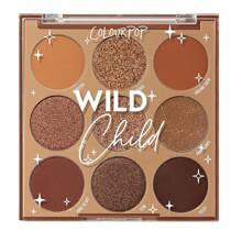 ColourPop Going Coconuts Nude Eyeshadow Palette - Cool-Toned Brown Eye Makeup Palette With 9 High-Pigment Matte And Shimmer Eyeshadow Finishes - Ultra-Velvety, Long-Wearing Formula (0.3 Oz)