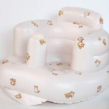 WholeNight 1 件套充气儿童座椅，婴儿学坐椅，落地式儿童座椅 - 内置泵，便携式婴儿座椅，婴儿浴盆座椅，适合 3-36 个月