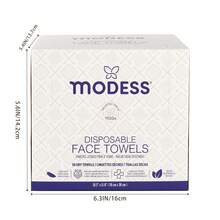 MODESS 2 Boxes (100 Sheets)/4 Boxes (200 Sheets) Of Thick And Ultra Soft Disposable Face Towels, Reusable Dry And Wet Facial Cleansing Wipes For Household Use, Suitable For Sensitive Skin, Effectively Removing Makeup, Cleaning And Travel Essentials - 4 Boxes (200 Sheets) - View 4