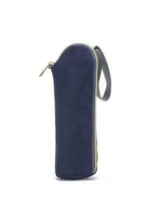 1 件牛津布婴儿奶瓶保温袋，便携式携带奶瓶袋，适合旅行的户外保温瓶架