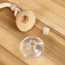 1pc Car Air Freshener Fragrance Bottle - Reusable Water Drop Design Hanging Car Diffuser Bottle For Aromatherapy And Home Decoration - 杏色 - 查看 8
