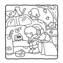 The Little Cat: Cozy Life Of Kitty Coloring Book For Adults And Teens (Cozy & Cute Coloring) Follow A Curious Little Kitty Everywhere, From Climbing Rooftops To Chasing Cute Little Mice In The Garden.,Back To School,School Supplies