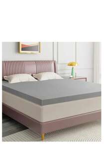 Extra Firm Queen Mattress Topper 2 Inch - High Density Firm Foam Bed Topper, CertiPUR-US Certified For Back Support & Pressure Relief