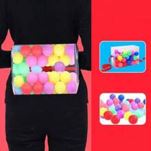 Juego de bolas de equilibrio - Juego divertido para exteriores e interiores para familia, boda, aniversario, cumpleaños y fiesta de verano, incluye bolas de colores aleatorios