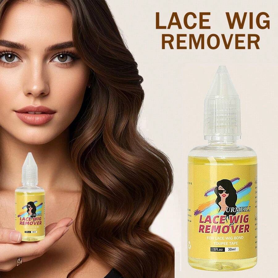 Tape In Hair Extensions Remover Wig Glue Remover 30ml Gentle Solvent Safe For Sensitive Scalp Fast Acting Adhesive Remover(One Bottle)