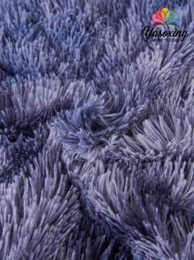 1 Stück marineblauer Batik Plüschkissenbezug ohne Füllung, moderner Flanell dekorativer Überwurf Kissenbezug mit Reißverschluss für Zuhause, für Sofa, Wohnzimmer Heimdekoration, Bettwäsche, Sofakissenbezüge [ohne Kisseneinsatz], für den täglichen Gebrauch geeignet, hochwertiges minimalistisches Design, Wohnzimmer, Schlafzimmer, kleines Auto