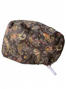 Mũ lưỡi trai ngoài trời in vải bóng giản dị, phù hợp với mọi mùa, thể thao - tròn - Xem 23