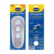Dr. Scholl's Tri-Comfort Shoe Insoles, Foam Cushioning With FlexiSpring Arch Support, Women, 1 Pair - Apricot - View 3