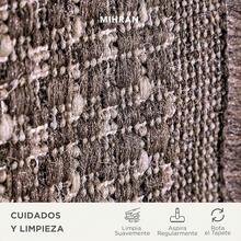 Alfombra beige para dormitorio con cubierta protectora|La alfombra perfecta para una decoración moderna y elegante del hogar.|Alfombra de Alta Calidad para Sala de Estar - Adecuada para Exteriores|Fácil de Limpiar - Aspiradora - Togo Yute - Ver 4