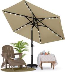 Outdoor Parasol, Stand And Base - 深綠色 - 查看 8
