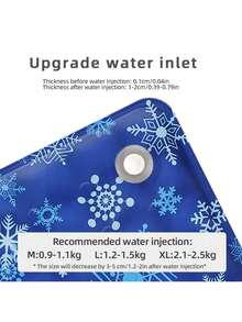 PETSIN 1pc Pet Water-Filled Cooling Mat, Suitable For Summer, Pets Cooling Pad For Medium/Small Dogs & Cats, Keeps Pets Cool While Sleeping Or Resting, Enhanced Cooling Effect With Included Dry Ice Powder - View 8