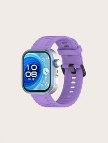 1 pièce Bracelet de montre connectée en silicone de couleur unie et sportif à dégagement rapide, compatible avec Huawei Watch Fit 3 / 4 / 4 Pro - Watch Fit 3/4 - Voir 10
