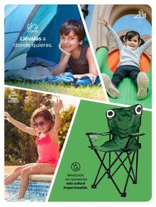 Folding Chairs - Green - View 3