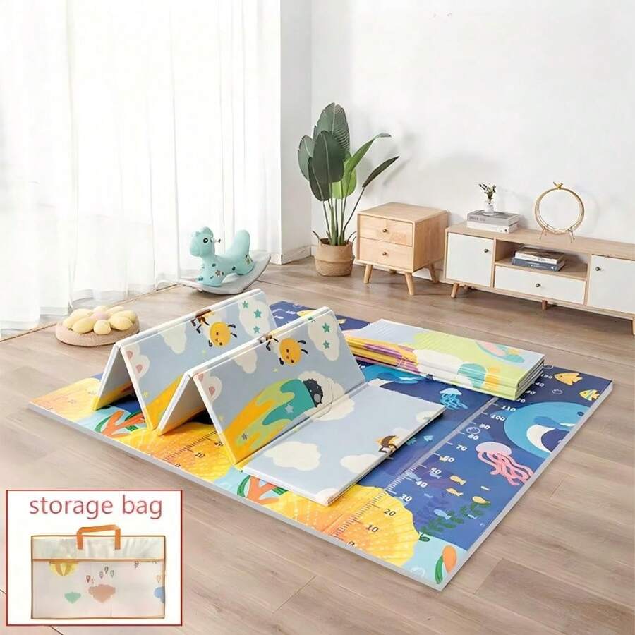 可折叠爬行垫/游戏垫，家用厚泡沫地垫