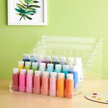Go Go Go 8 Tier Clear Acrylic Nail Polish Display Rack With 96 Bottle Capacity Organizer For Salons 12.75 X 12.5 X 9.25 In Nail Polish Organizer Rack - 如圖 - 查看 4