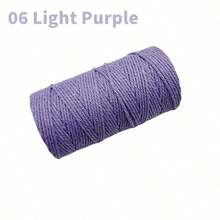 1卷/100米 109码宽2毫米 双股花边壁挂绳 DIY手工缝纫婚礼装饰绳丝带工艺配件 - 2mm*100M - 查看 33