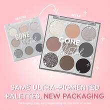 Colourpop Going Coconuts Eyeshadow Palette - Cool-Toned Neutral Eyeshadow Palette With Ultra-Velvety And Silky Finishes - High-Pigment Eye Makeup With A Long-Wearing Formula (0.3 Oz) - Đã biến mất khỏi kim loại - Xem 2