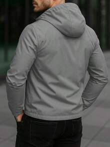 Men Jackets And Coats - Grey - View 3